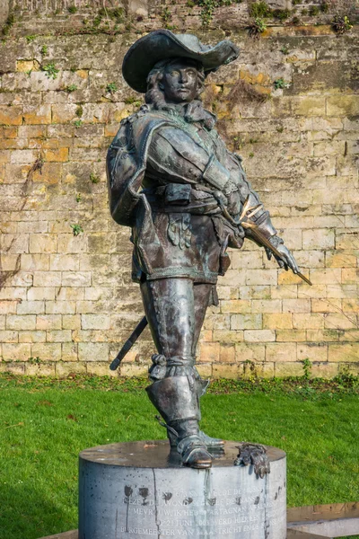 Staty av d'Artagnan — Stockfoto