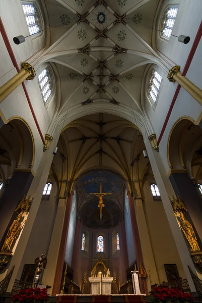 St. Servatius Bazilikası iç. — Stok fotoğraf