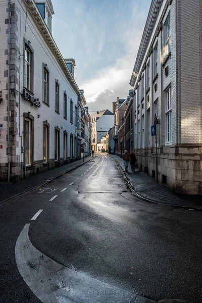 Oude straatjes in het centrum — Stockfoto