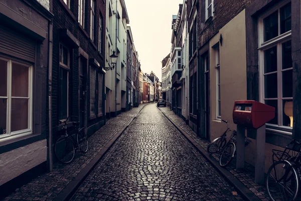 Old streets in the historic center — Stock Photo, Image