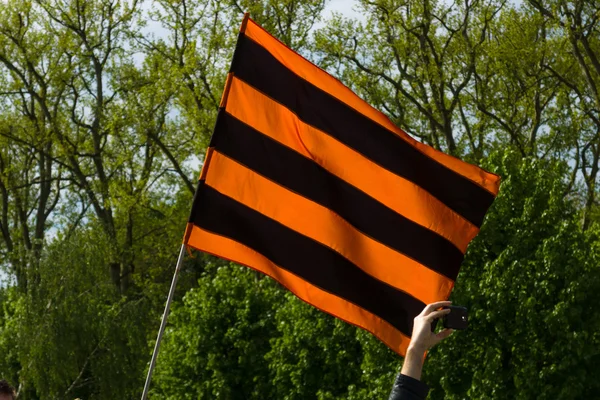 Victory Day (9 May) in Treptower Park. Berlin, Germany — Stock Photo, Image