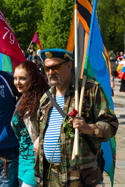 Dia da Vitória (9 de maio) em Treptower Park. Berlim, Alemanha — Fotografia de Stock