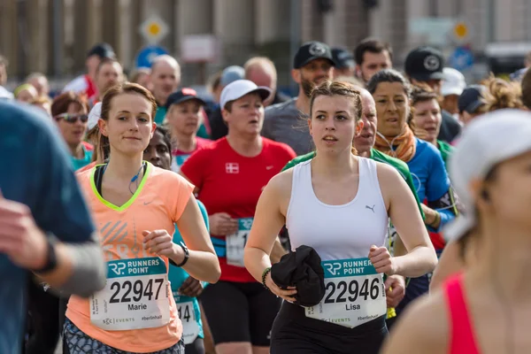 La mezza maratona annuale di Berlino — Foto Stock