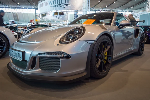 スポーツカー ポルシェ 911 Gt3 Rs 991, 2016. — ストック写真