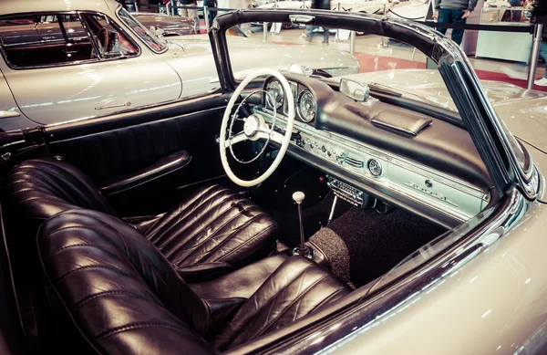 Кабина родстера Mercedes-Benz 300SL (W198), 1957 . — стоковое фото