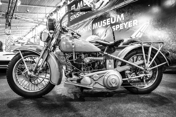 Moto Harley-Davidson V / VI Gespann, 1931 . —  Fotos de Stock