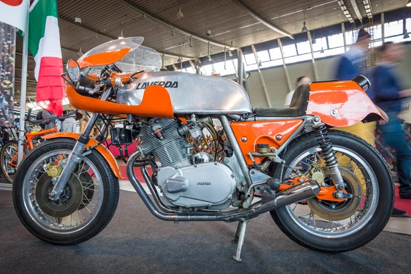 Спортивный мотоцикл Laverda 750 SFC E, 1975 . — стоковое фото