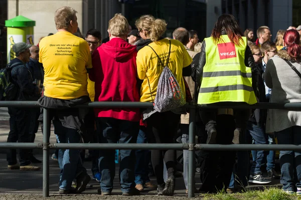 Giornata internazionale dei lavoratori. 1 maggio 2016, Berlino, Germania — Foto Stock