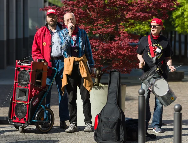 Weltarbeitertag. 1. mai 2016, berlin, deutschland — Stockfoto