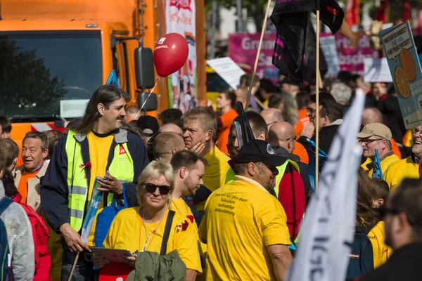 International Workers' Day. 1 May 2016, Berlin, Germany — Stock Photo, Image