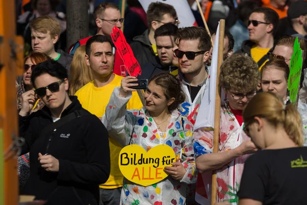 Weltarbeitertag. 1. mai 2016, berlin, deutschland — Stockfoto