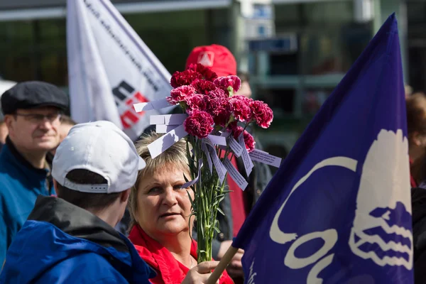 Journée internationale des travailleurs. 1er mai 2016, Berlin, Allemagne — Photo