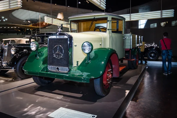 De diesel platform Truck Mercedes-Benz lo 2000, 1932 — Stockfoto