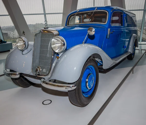 Panel van Mercedes-Benz 170V (W136), 1952 —  Fotos de Stock