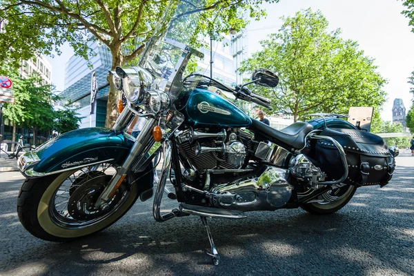Motocykl Harley-Davidson dziedzictwo Softail. — Zdjęcie stockowe