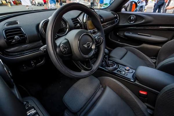 Innenraum eines City Car Mini Cooper s Cabrio — Stockfoto