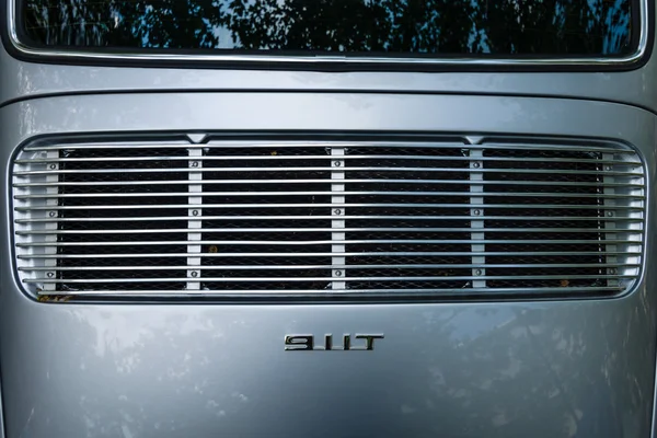 Air vents of the engine compartment of a sports car Porsche 911T. — Stock Photo, Image