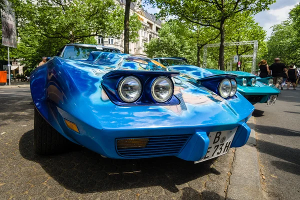 Carro esportivo Chevrolet Corvette Stingray Coupe "Steppenwolf", 1973 . — Fotografia de Stock