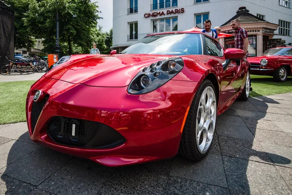 Sportovní automobil Alfa Romeo 4c (typ 960), od roku 2014 — Stock fotografie