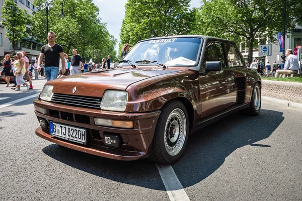 Escotilla caliente Renault R5 Turbo 2, 1984 . — Foto de Stock