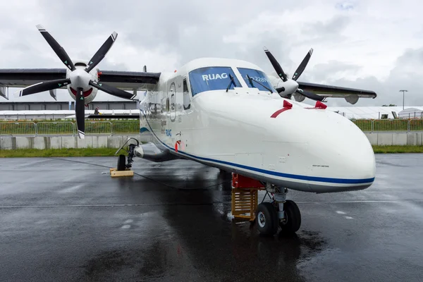 Двухтурбовинтовой служебный самолёт STOL Dornier 228 New Generation. RUAG Aerospace Services — стоковое фото