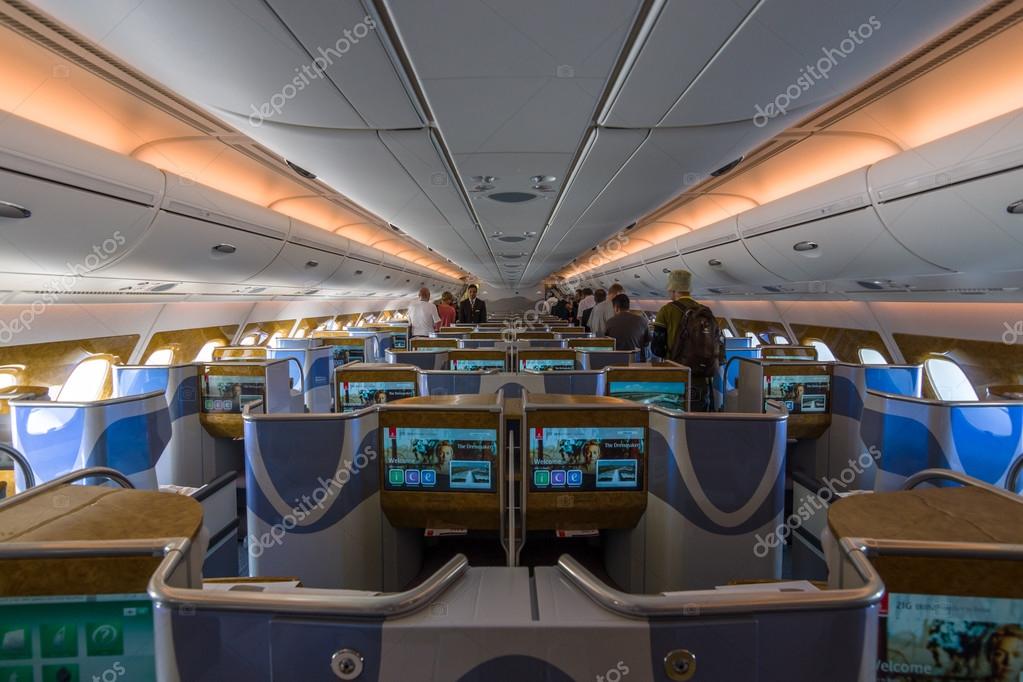 Interior Of Business Class Of The World S Largest Aircraft