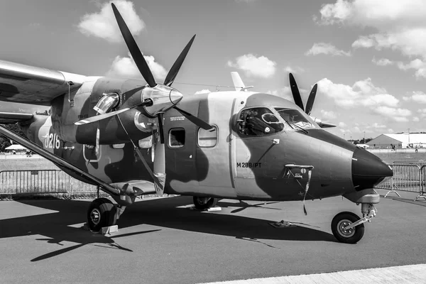 A short takeoff and landing (STOL) aircraft PZL M28B/PT Skytruck. Polish Air Force — Stock Photo, Image