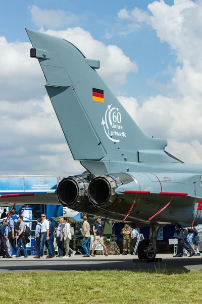 Detail of multirole and strike aircraft Panavia Tornado IDS. German Air Force (Luftwaffe) — Stock Photo, Image