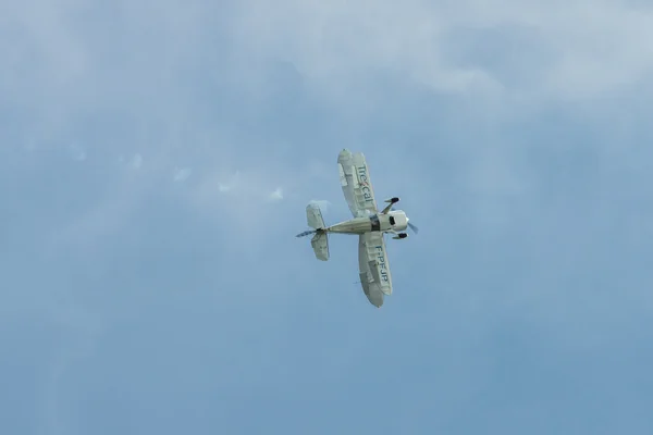 Одномісний спортивний літак Столп-Адамс Са-100 Старщітка. — стокове фото
