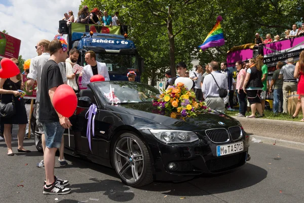 Christopher street day in berlin. Deutschland. — Stockfoto