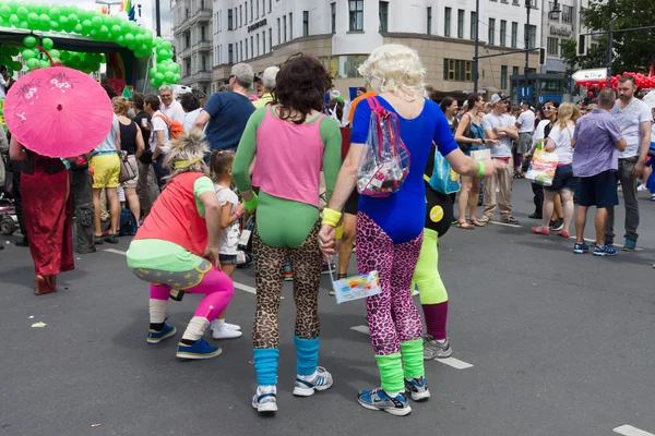 Christopher street day in berlin. Deutschland. — Stockfoto