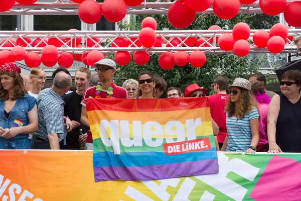 Christopher street day in berlin. Deutschland. — Stockfoto