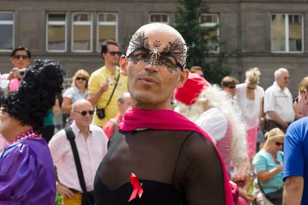 Christopher Street Day v Berlíně. Německo. — Stock fotografie