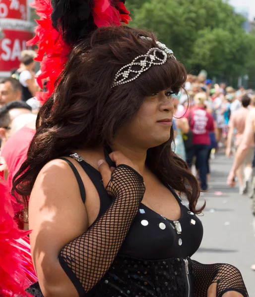 Christopher Street Day in Berlijn. Duitsland. — Stockfoto