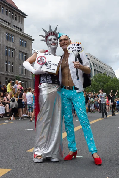 Christopher Street Day in Berlin. Germany. — Stock Photo, Image