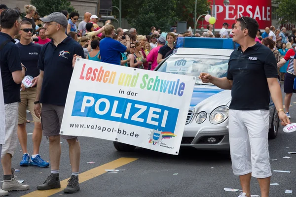 Christopher Street Day em Berlim. Alemanha . — Fotografia de Stock