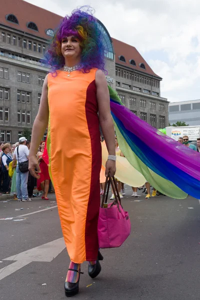 Christopher Street Day in Berlijn. Duitsland. — Stockfoto