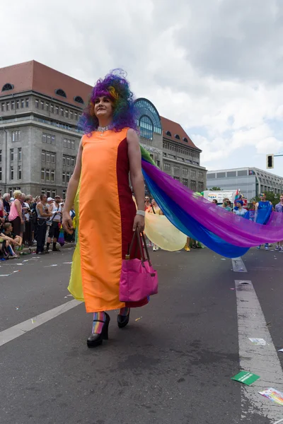 Christopher Street Day en Berlín. Alemania . — Foto de Stock