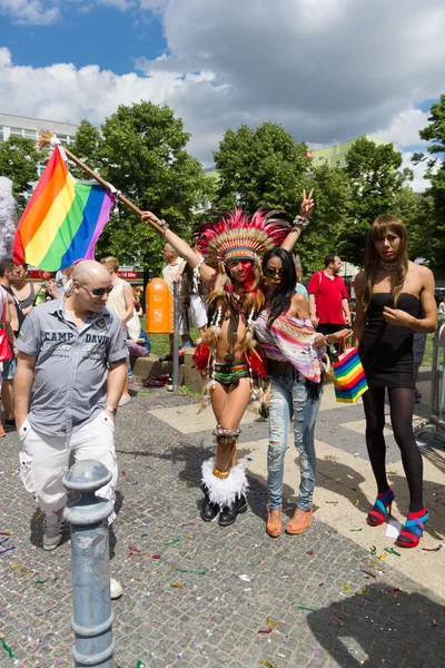 Christopher Street Day a Berlino. Paesi Bassi . — Foto Stock