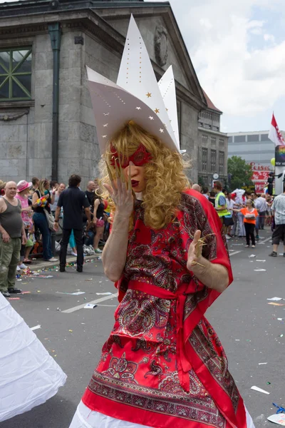 Christopher Street Day in Berlin. Germany. — Stock Photo, Image