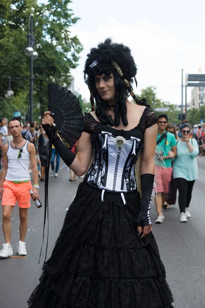 Christopher Street Day in Berlijn. Duitsland. — Stockfoto