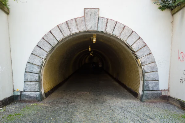 Pěší tunel. — Stock fotografie