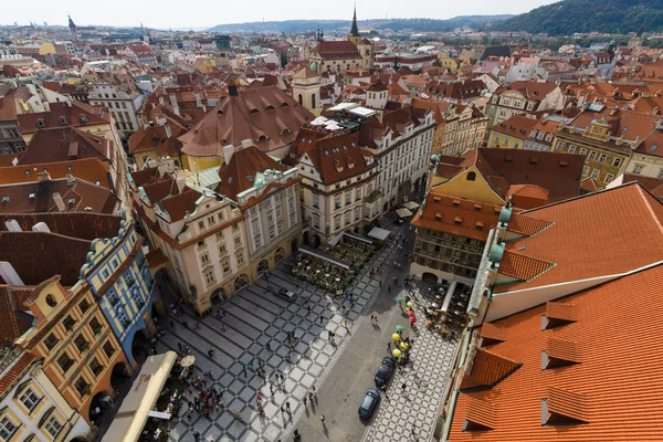 Los tejados de la antigua Praga — Foto de Stock