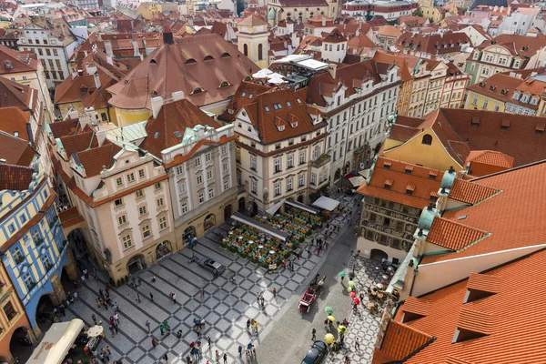 Los tejados de la antigua Praga —  Fotos de Stock