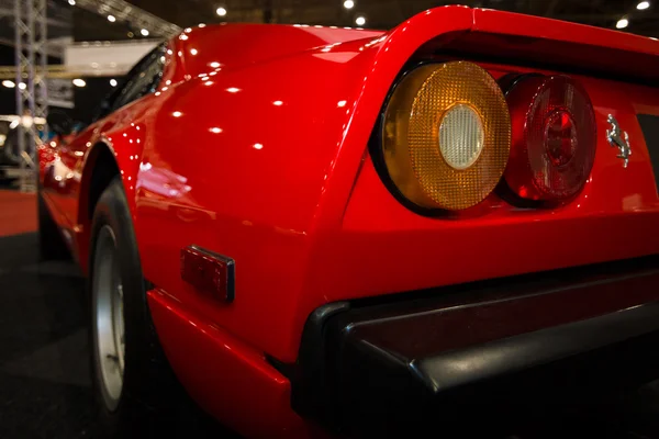 The rear brake lights of a sports car Ferrari 308 GTB — Stock Photo, Image