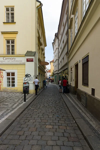 Strada e vita quotidiana della città . — Foto Stock