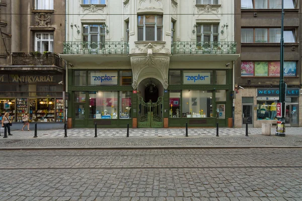 Straat en het dagelijks leven van de stad. — Stockfoto