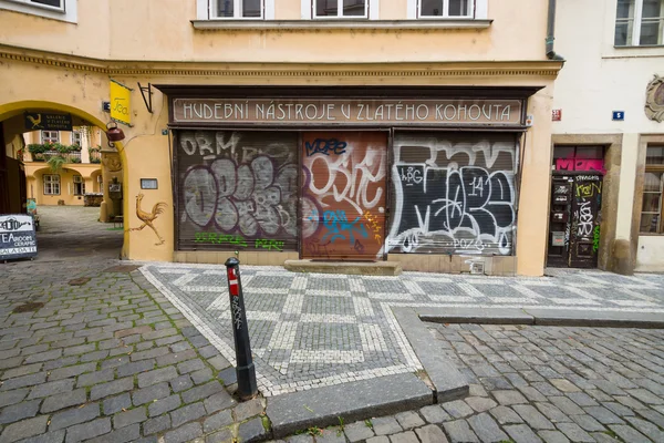 Straat en het dagelijks leven van de stad. — Stockfoto