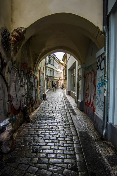 Rua e vida cotidiana da cidade . — Fotografia de Stock