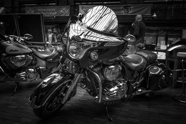 Jefe indio de motocicleta —  Fotos de Stock
